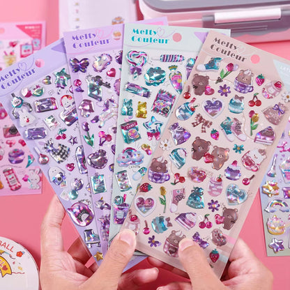 Stickers 3D "Melty Couleur"