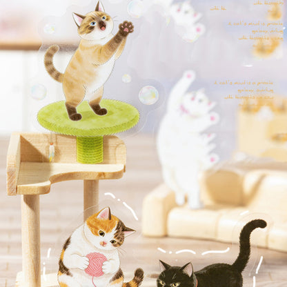 Stickers PET "😻Moe Cat Adventures"