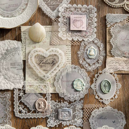 Stickers PET "Lace Poems"