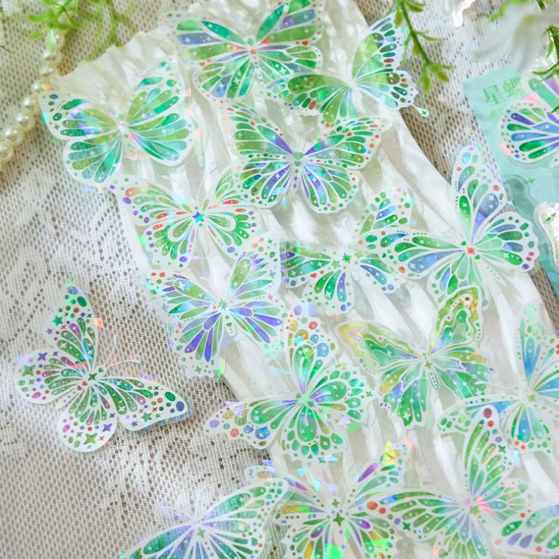 Stickers PET "Butterfly Shine"