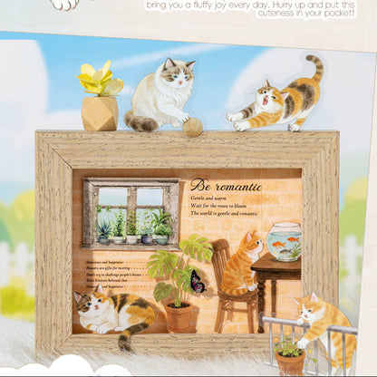 Stickers PET "😻Moe Cat Adventures"