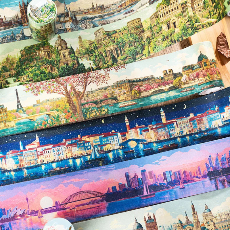 Set de Cintas Washitape “European Traveler”