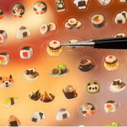 Stickers PET "Hora de Comida