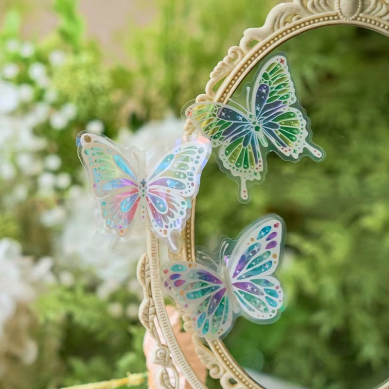 Stickers PET "Butterfly Shine"