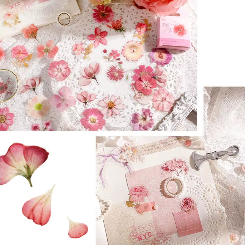 Cajita de 45 stickers "Flower Language"
