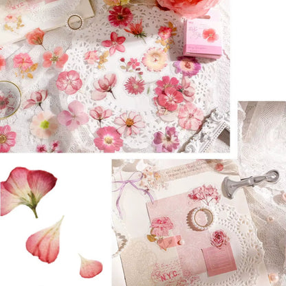 Cajita de 45 stickers "Flower Language"
