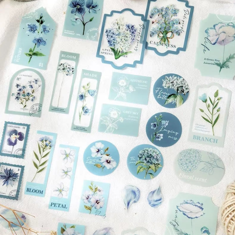 Stickers PET "Floating Flowers"