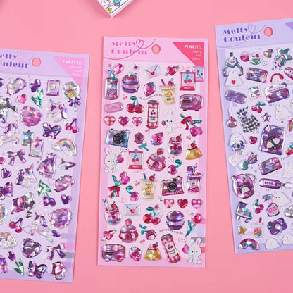 Stickers 3D "Melty Couleur"