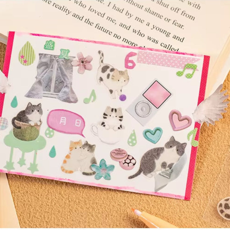 Stickers PET "Nekoland"