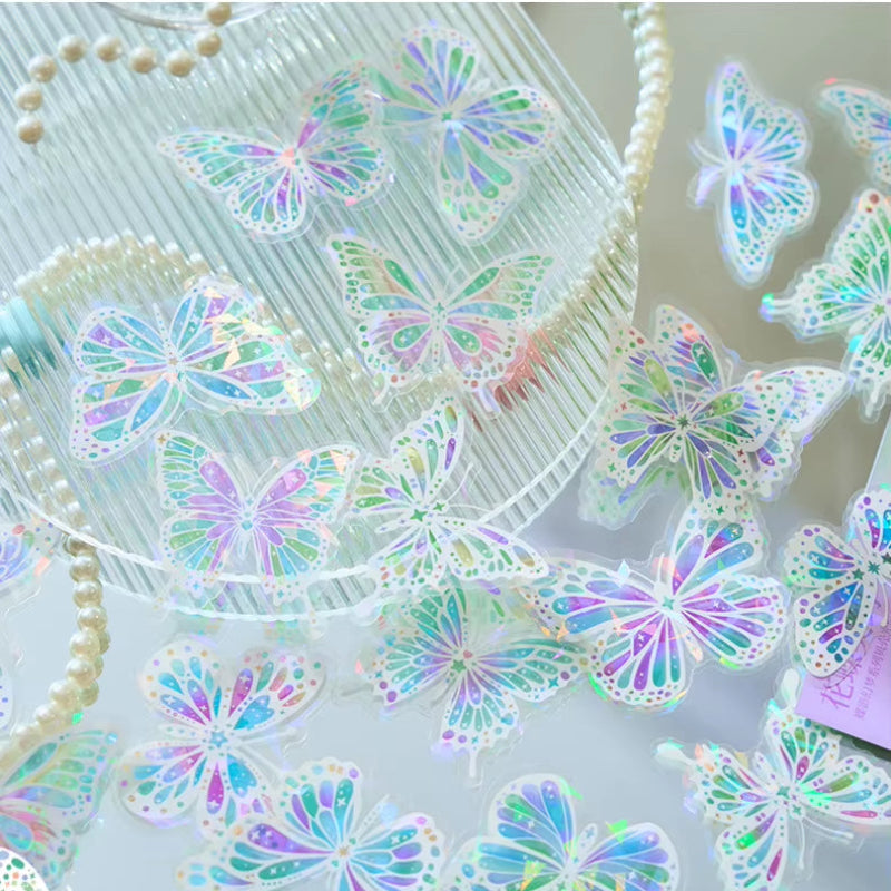 Stickers PET "Butterfly Shine"