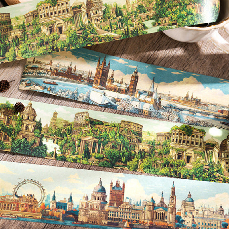 Set de Cintas Washitape “European Traveler”