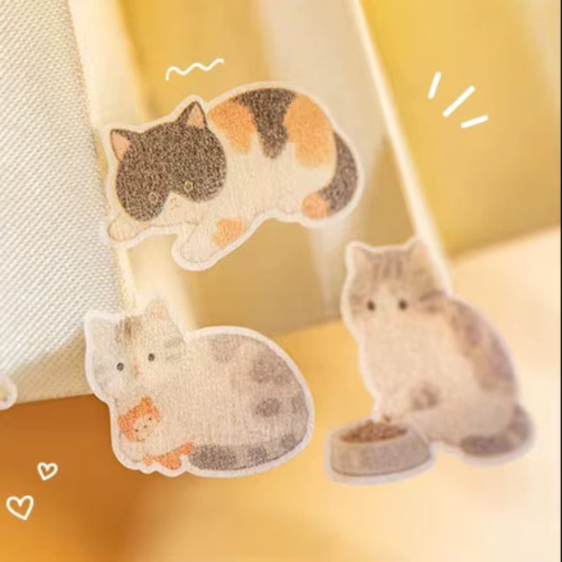 Stickers PET "Nekoland"