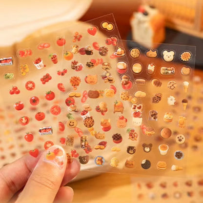 Stickers PET "Hora de Comida