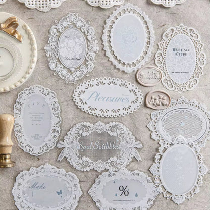 Stickers PET "Lace Poems"
