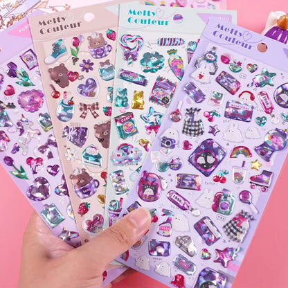 Stickers 3D "Melty Couleur"