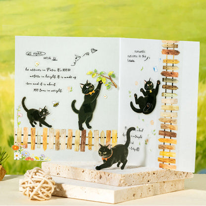 Stickers PET "😻Moe Cat Adventures"