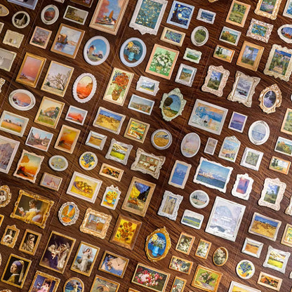 Stickers 3D "Marcos Artisticos"