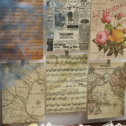 Papeles Decorativos "🧾Historial Floral"