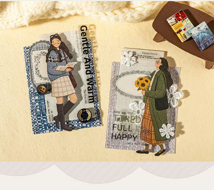 Adhesivos Troquelados "Her Little World"