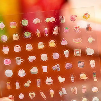 Stickers PET "Hora de Comida