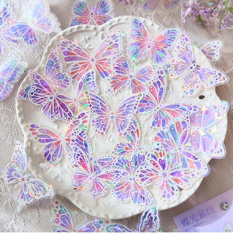 Stickers PET "Butterfly Shine"