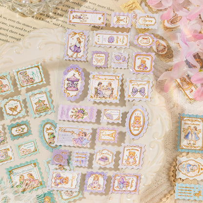 Stickers de papel "Estampillas"