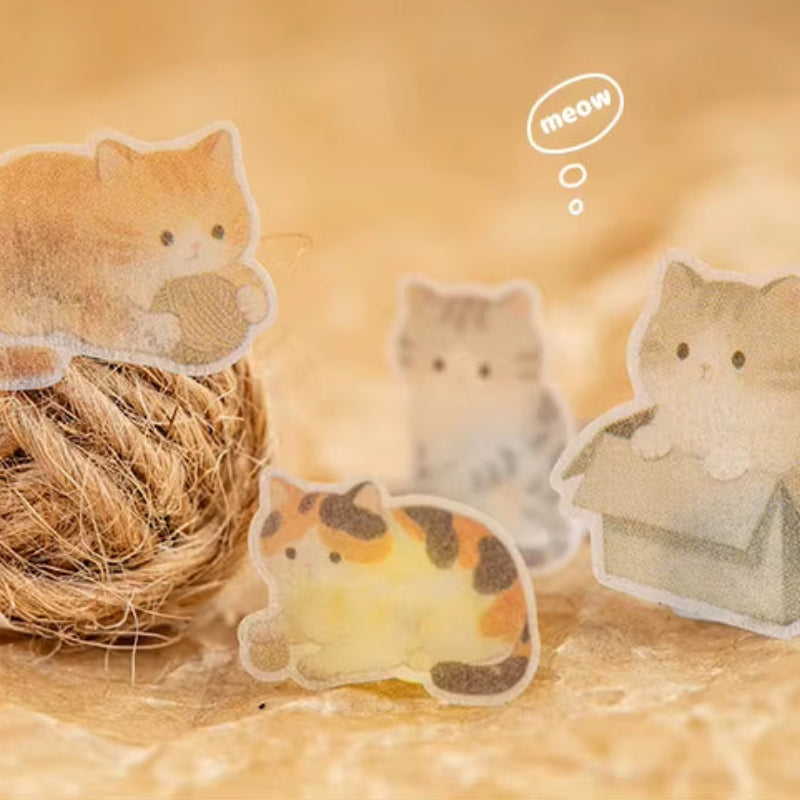 Stickers PET "Nekoland"
