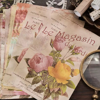 Papeles Decorativos "🧾Historial Floral"