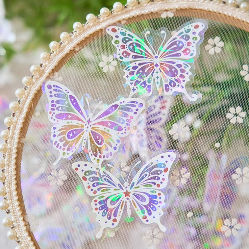 Stickers PET "Butterfly Shine"