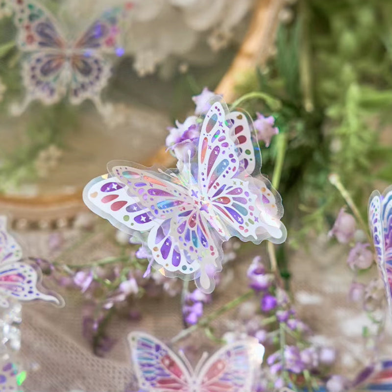 Stickers PET "Butterfly Shine"