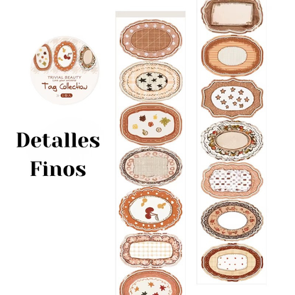 Colección Stickers Roll "Trivial Beauty"