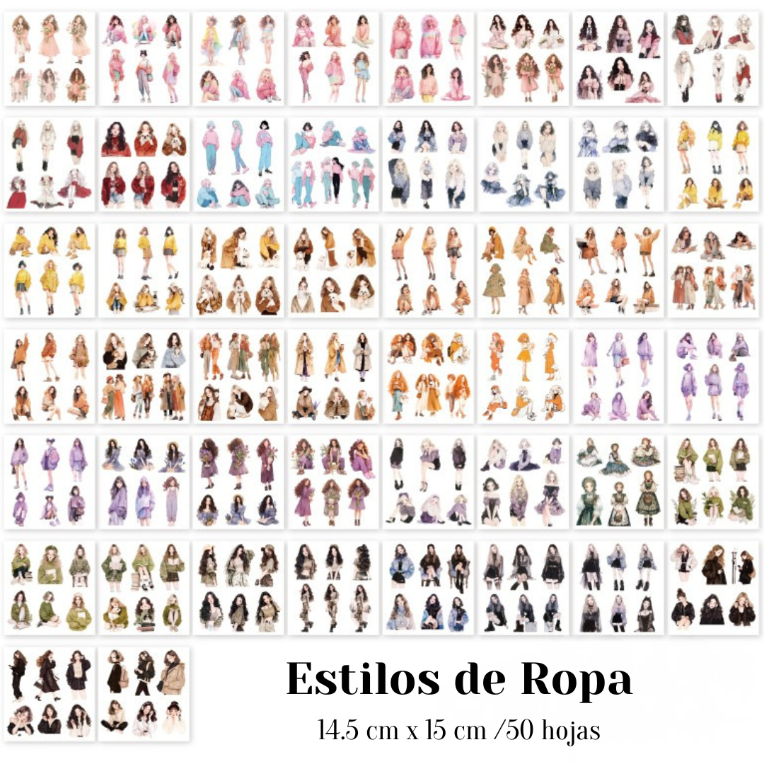 Libro de Stickers PET "Trush The Seeds"