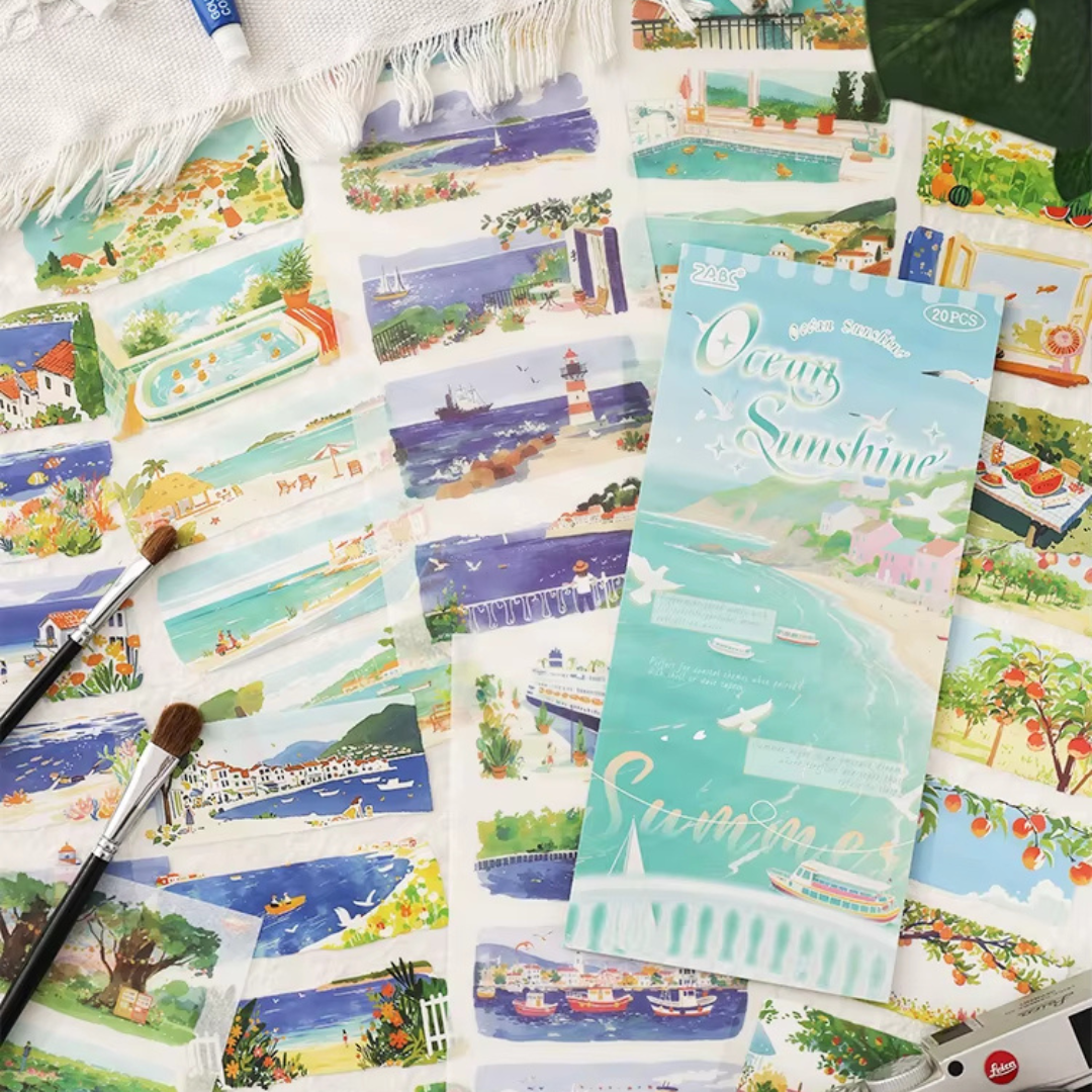 Libro de Stickers PET "Estaciones"