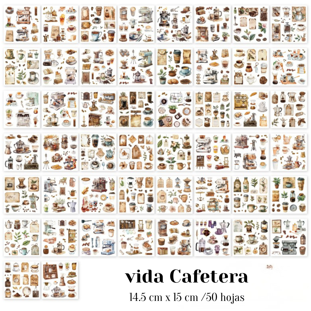 Libro de Stickers PET "Trush The Seeds"