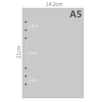 Refill Hojas A5