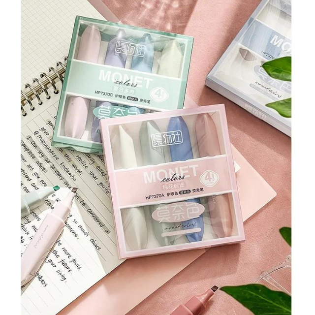 Set de Resaltadores "Monet"