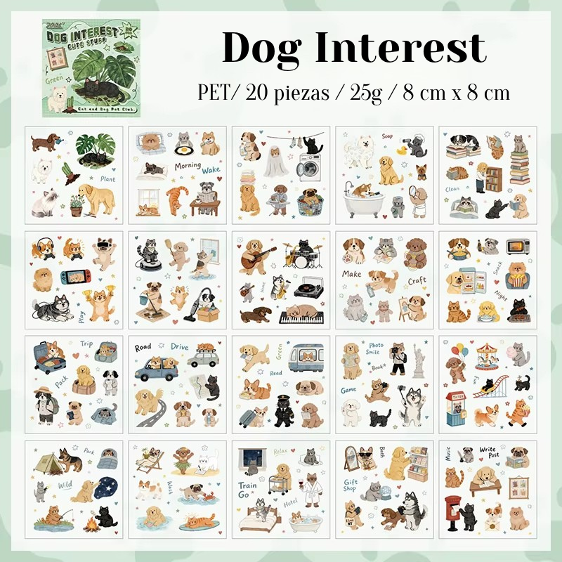 Libro de Stickers "Pet Workshop"