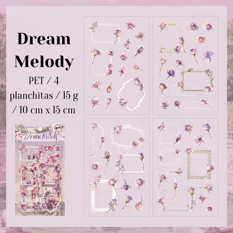 Stickers PET "Fram View Garden"