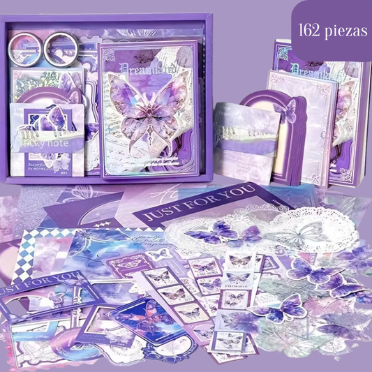 Set de Papelería "Mariposa Mística"