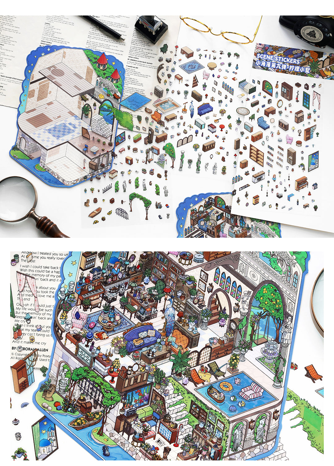 🏰✨ Armable 3D “Castillo y Refugio”