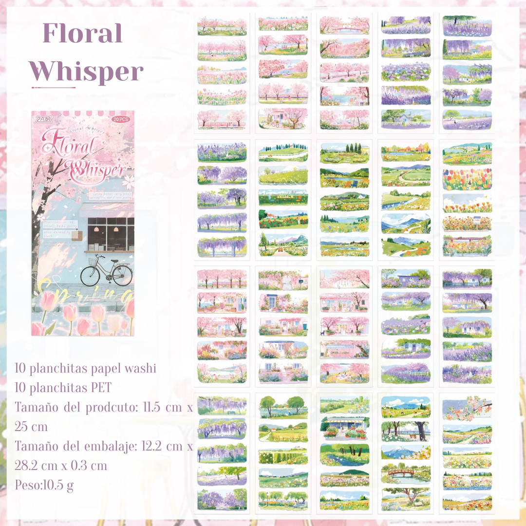 Libro de Stickers PET "Estaciones"