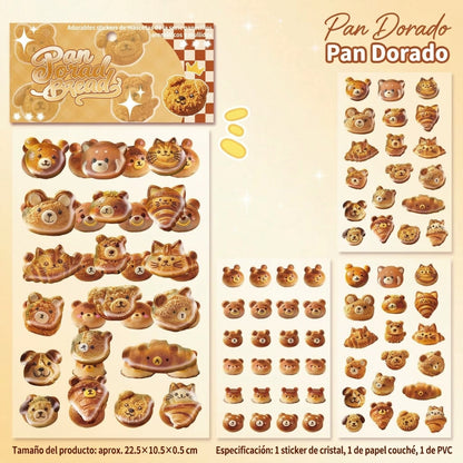 Stickers 3D "Pancitos de Animalitos"