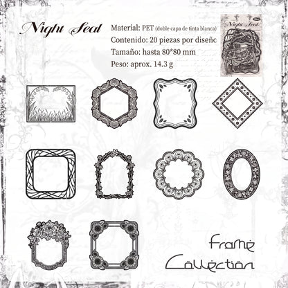 Stickers PET "Frame Collection"