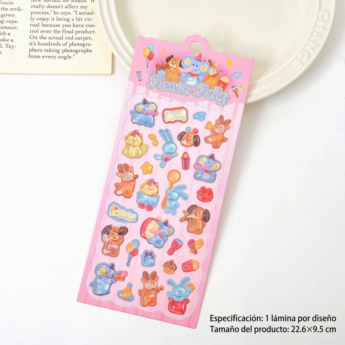 Stickers "Animalitos en Ámbar"