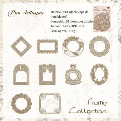 Stickers PET "Frame Collection"