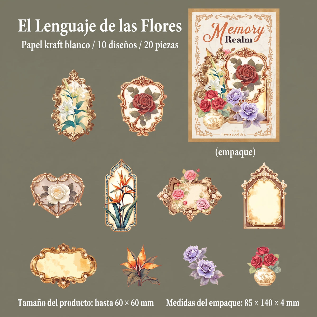 Stickers "El Reino de la Memoria"