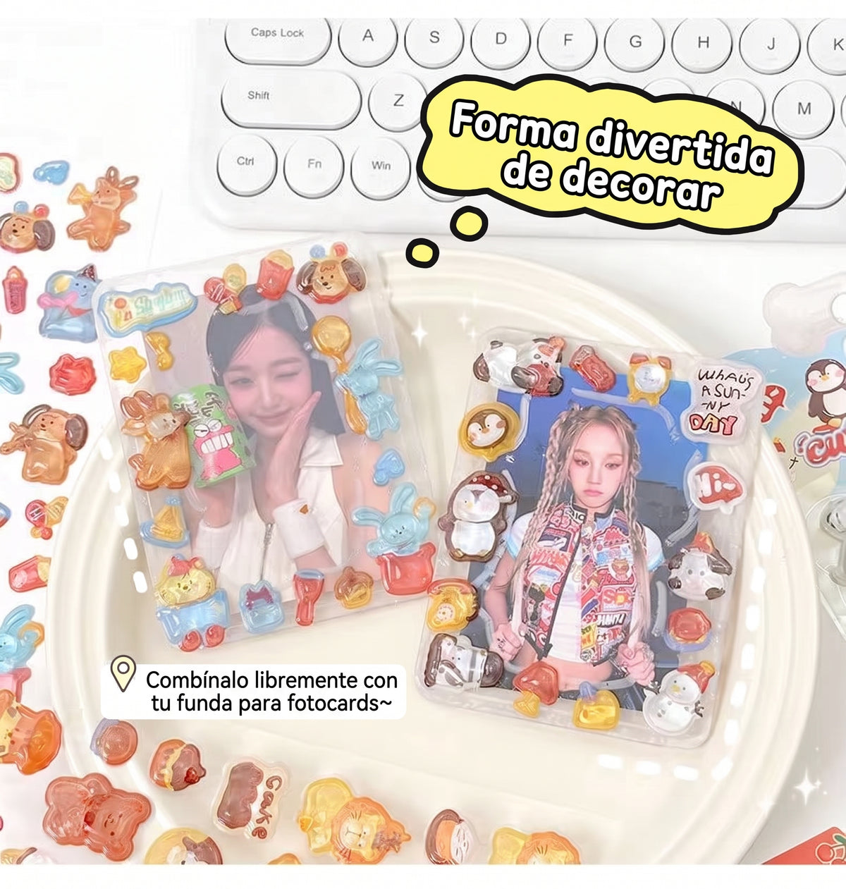 Stickers "Animalitos en Ámbar"