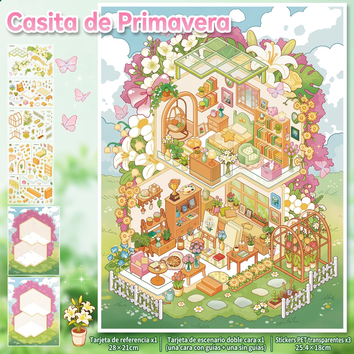 Armables "Casitas de las 4 Estaciones"