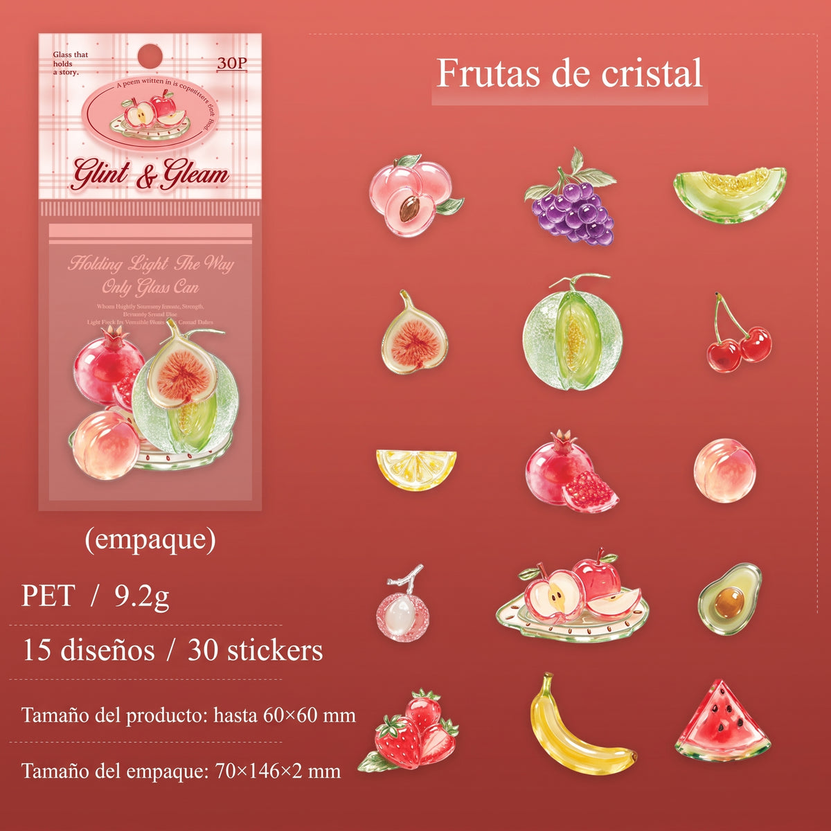 Stickers PET "Glint & Gleam"