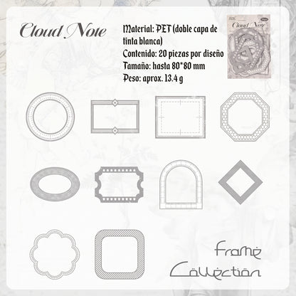 Stickers PET "Frame Collection"